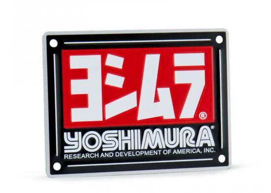 RS4-NB001 Emblem-Schild Yoshimura USA fr Schalldmpfer RS4