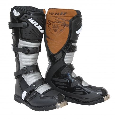 Wulfsport Super Boot LA Stiefel Enduro Motocross Offroad Quad Schuhe Gre 44 Farbe schwarz