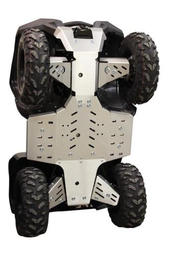 02.17400 Iron Baltic Aluminium Unterfahrschutz Komplett fr Yamaha Grizzly 700 2016+