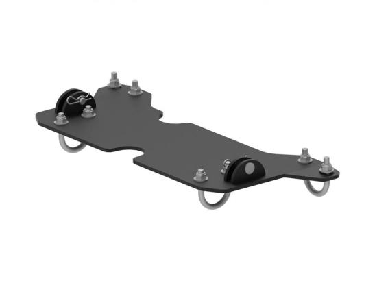 03.14500 Iron Baltic Schneepfluganbausatz fr Mittelmontage CanAm G3 Outlander 500/700/850/1000