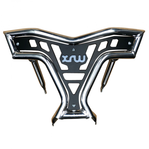XRW Front Bumper X16 Silber / schwarz für Quad / ATV Suzuki LTR 450