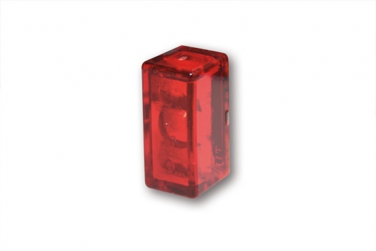 SHIN YO LED-Rcklicht rot CUBE-V mit 3 SMDs, zum vertikalen Einbau