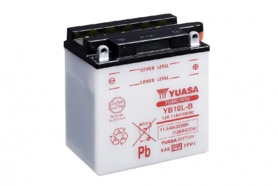 YB10L-B YUASA Batterie ohne Surepack!!