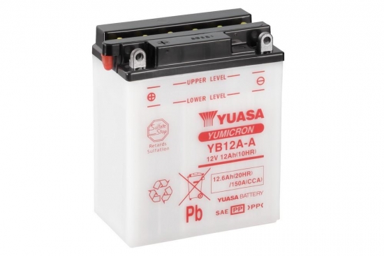 YB12A-A YUASA Batterie ohne Surepack!!