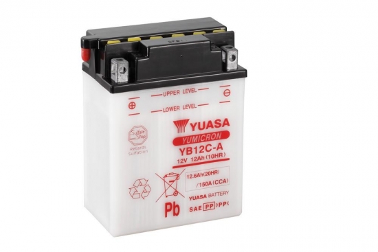 YB12C-A YUASA Batterie ohne Säurepack!!