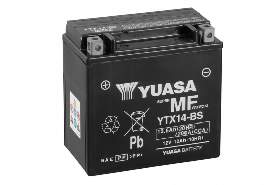 YTX14-BS YUASA Batterie