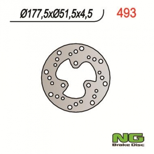 350493 NG Brake Bremsscheibe mit ABE