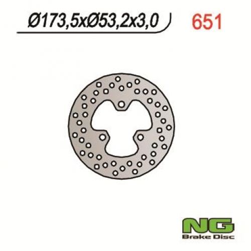 350651 NG Brake Bremsscheibe mit ABE