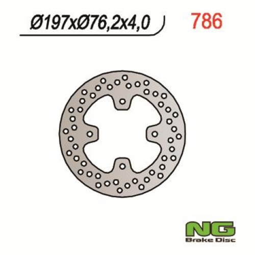 350786 NG Brake Bremsscheibe mit ABE