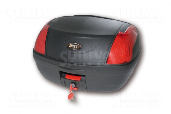 Shin Yo Koffer Box Top Case LIVORNO 45L für Quad / ATV / Motorrad / Scooters
