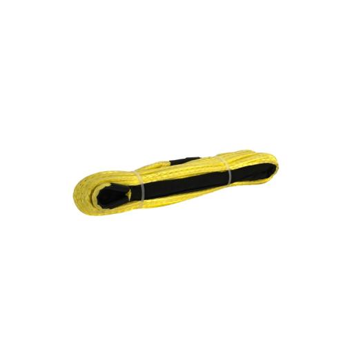 Husar Quad / ATV Kunststoff - Synthetik - Nylon  Seil Farbe gelb fr Seilwinde 5mm 14m