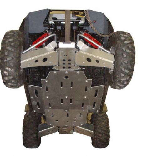 RICOCHET Unterfahrschutz Komplett-Kitt fr Polaris RZR S 2008-2014