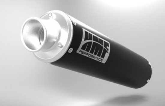 HMF Edelstahl Komplett-Abgassystem Performance Serie Schw. Turn Down Endkappe f.Can Am Outlander MAX
