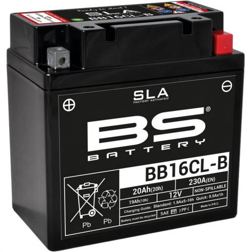 BB16CL-B BS SLA BS Batterie Typ SLA Wartungsfrei Werkseitig aktiviert f. Bombardier Traxter Quest