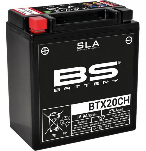 BTX20CH BS Batterie SLA YTX20CH-BS Wartungsfrei Werkseitig aktiviert Suzuki  LT-A King Quad 700 750