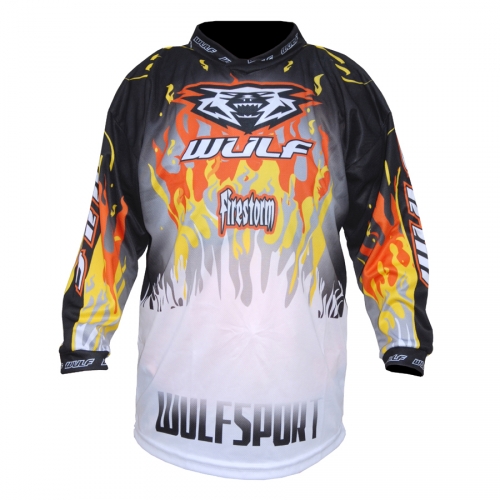 Wulfsport firestorm Kinder Race Shirt 11-13 J Farbe Orange Moto Cross MX SX BMX Enduro Motorrad Quad