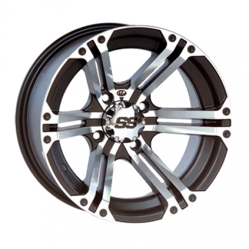 2x 12x7 ( 7x12 ) 4x110 5+2 + 2x 12x7 ( 7x12 )4x110 2+5 ITP SS 212 machined-black  Alu-Felge