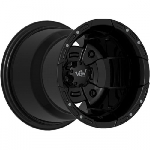 2x 10x10 4x137 ET -30,4 (4B+6N) VBW Sport Alu-Felge schwarz/schwarz (GL�ZEND)