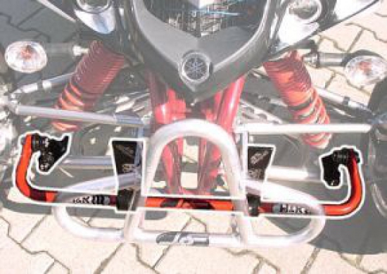HuR Sport Quad Stabilisator für Yamaha YFM 350R - Farbe: silbergrau