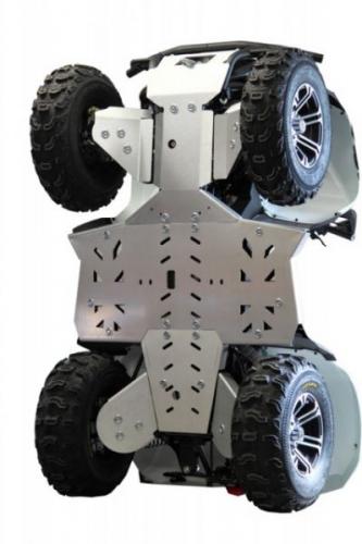 Iron Baltic Aluminium Unterfahrschutz Komplett fr Arctic Cat 550i   700 u. 700 MudPro Limited ( Short wb )