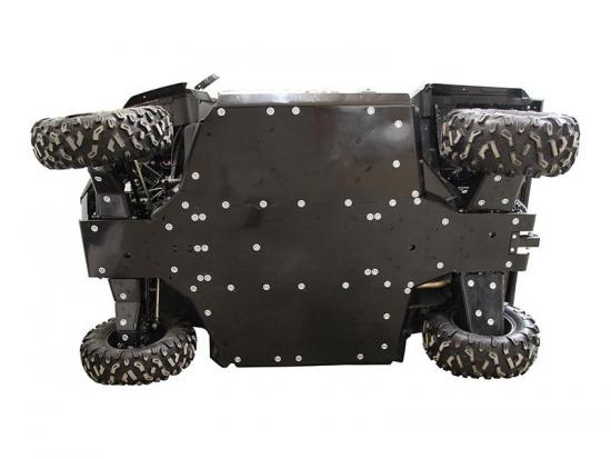 02.24500 Kunststoff Unterfahrschutz Komplett fr  CF-MOTO UFORCE 1000 (-2021)