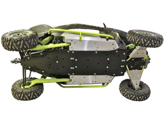 02.29100 Iron Baltic Aluminium + Kunststoff Unterfahrschutz Komplett fr Segway Villain SX10 64
