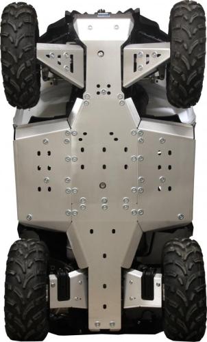 02.32400 Iron Baltic Aluminium Unterfahrschutz Komplett fr Polaris Sportsman 570 X2 Nordic Pro 25+
