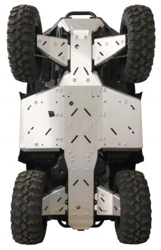 02.34600 Alu Unterfahrschutz Komplett fr  LONCIN XWOLF 1000 2025+