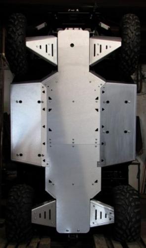 Iron Baltic Aluminium Unterfahrschutz Komplett für Polaris Ranger 400
