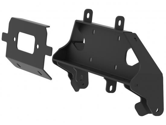 03.6000 Iron Baltic Schneepfluganbausatz front Montage f. kurze Deichsel Honda TRX 420 / 500: (2014+)