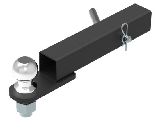 ATV UTV Anhngerkupplung Anhngevorrichtung Verlngerung inkl. Kugelkopf universell Aufnahme 5cm