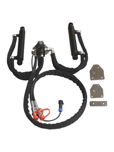 71.11850 Iron Baltic Hydraulikzylinder-Kit mit Magnetventil (V-Pflug 1800 Umdrehungen)