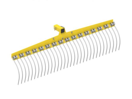 84.18000 IronBaltic Landschaftsrechen Rake Empfngermontag f. Anhngerkupplungssystem Receiver Hitch