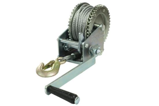 OT.13.01.010 Iron Baltic Manuelle Windenpaket Seilwinde 750Kg fr Anhnger Typ PRO 1200