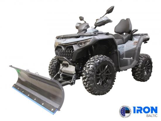 Winterpaket Schneeschild 50 128cm Deichsel front Montage f. CF-Moto CForce 850 + 1000 2024-