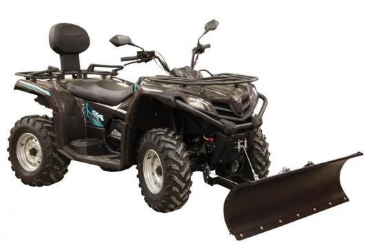 Winterpaket Schneeschild 50 128cm Deichsel front Montage f. CF Moto 450 + 520 L / S -2021