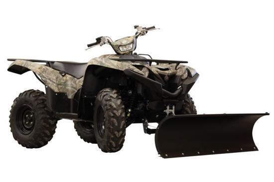 Winterpaket Schneeschild 50 128cm Deichsel front Montage f. Yamaha Grizzly 550 / 700 -15