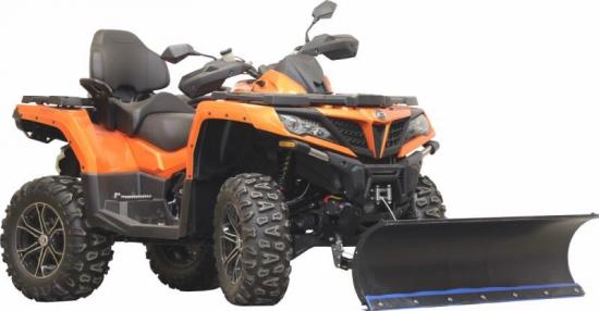 IronBaltic Winterpaket Schneeschild 60 150cm Deichsel front Montage f. CF Moto CForce 850 1000 -2023