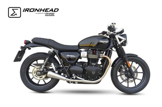 OT460SS+OT461SS IXIL Endschalldmpfer FULL LINE, Triumph Street Twin 900 EFI ABS, (DP01), 16-18, (Euro4)