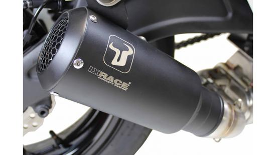AK 7259 SB IXRACE MK2 Komplettanlage mit Kat, Kawasaki VERSYS 650 (LE650J LE650JA2), 23- (Euro5)