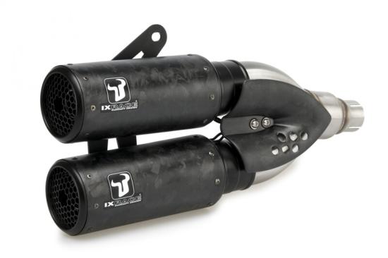 DH 6459 C2 IXRACE DCX2 Carbon forged Endschalldmpfer, X-ADV 750, 17-