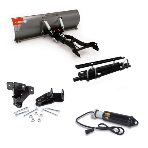 Kimpex Schneeschild Kit komplett ClickNGo 2 + Stellmotor 137 cm 54 für ATV Can-Am Qutlander Renegade