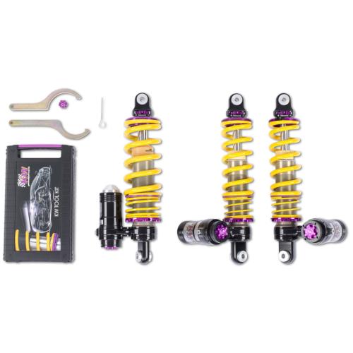 KW Gewindefahrwerk  Federnfarbe gelb f. Yamaha YFM 700R 06-