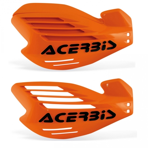 X-Force Handprotektoren mit abnehmbaren Spoiler Farbe orange