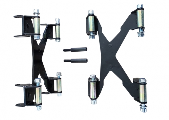 LQ-Racing Tieferlegung ( Link ) X- Down vorne für Kymco MXU,KXR,MAXXER mit Teilegutachten