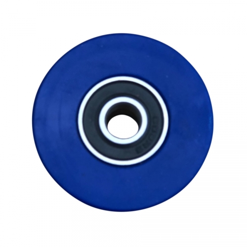 LQ-Racing blaue Kettenrolle mit geschlossenem Kugellager 43/25 universell passend