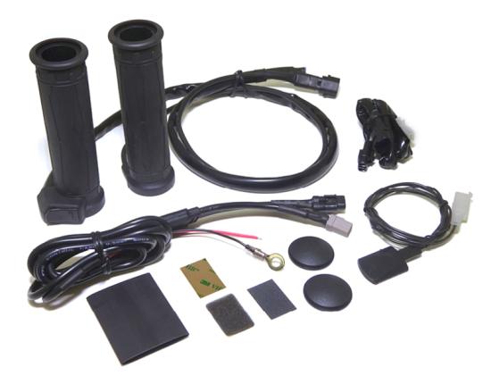 Hyper Head Heizgriffe Handheizung Griffheizung + Daumenheizung 5 Stufig fr Quad / ATV