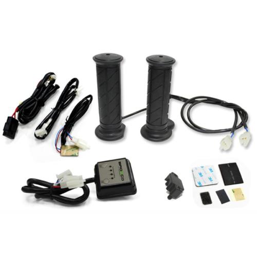 LQ-Racing Heizgriffe Handheizung Griffheizung + Daumenheizung 4 Stufig fr Quad / ATV