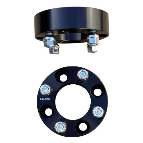 LQ-Racing Spurverbreiterungen 2 St�ck Farbe schwarz 4x136 4x137 2x38 / 76mm Gewinde M10x1,25