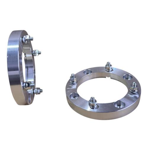 LQ-Racing Spurverbreiterungen 2 St�ck Farbe Silber 4x136,5 2x25 / 50mm Gewinde M10x1,25